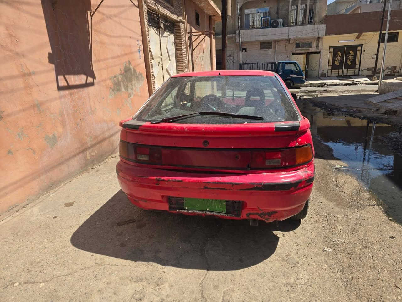 مازده صرصر للبيع فقط متوازي عل فلوس وسعرها مناسب رقم اخضر سنويه خضره عليها غرامه ورقتين تنزل من سعرها محرك  كابريته لمرغوب بس بي نفخ كير شرط سياره مابيه ضربه قويه شرط التحويل مكانه موصل كراج شيمال كهربايت كلو شغال طخمها  كلو نضيف  بس دبل خلفي واحد طاك  *********** بي وتساب وتصل
