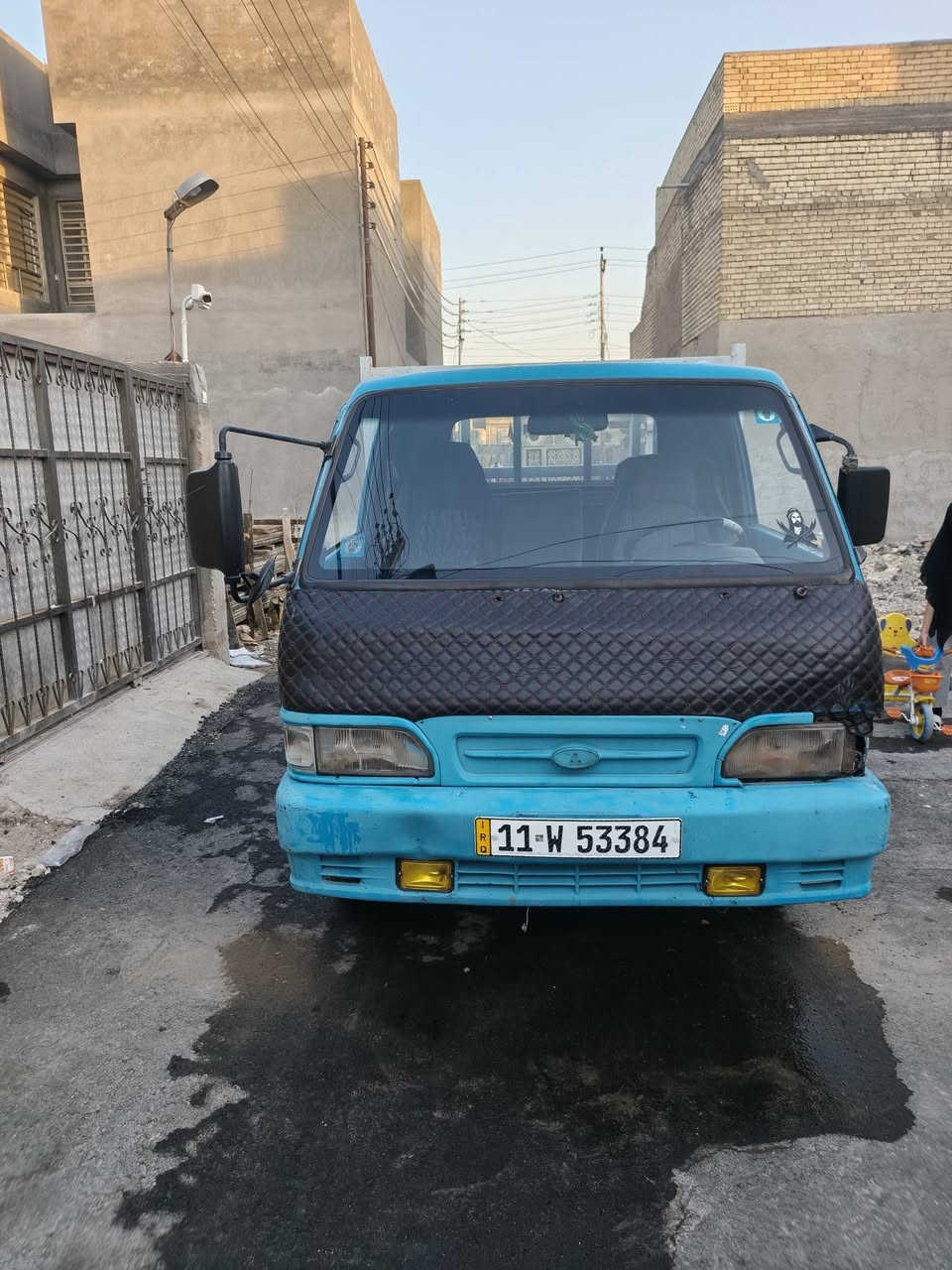 السلام عليكم
كيا بنكو 1996 
رقم بغداد نگليزي 
سنويه ل2031 بأسمي تحويل ثاني يوم 
السعر. 45 بيه مجال بسيط 
بغداد المعامل. 
للأتصال ***********
