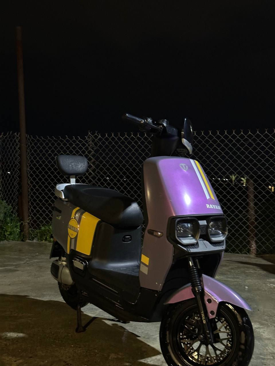 للبيع ماطور ريان 2025
ست بطاريات 23 امبير ملف 1200
 بطاريات شرط الفحص
السعر 700 وبي مجال بسيط
للتواصل خاص او اتصال على الرقم
***********
