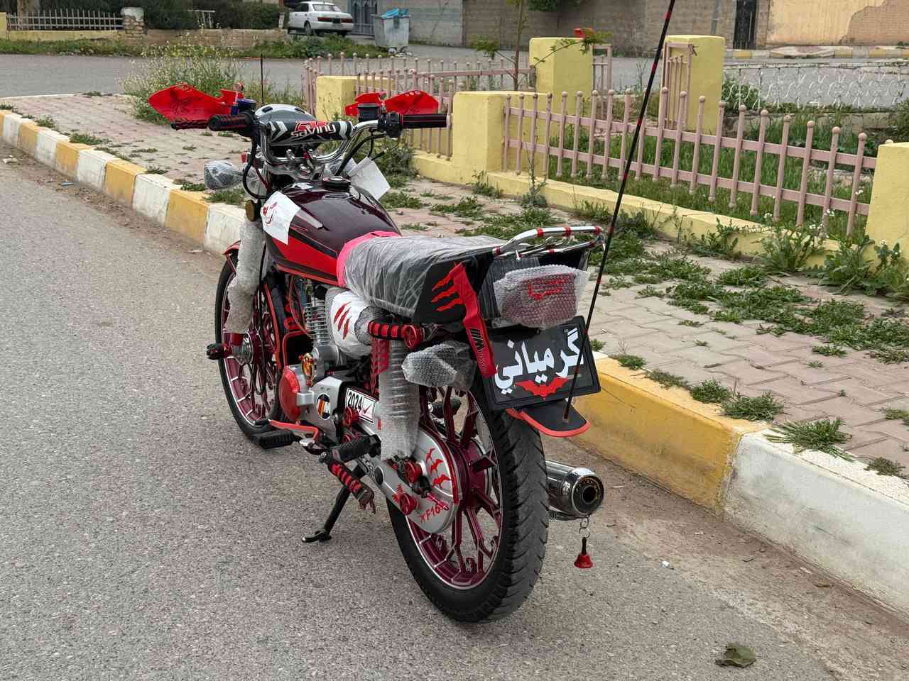 للبيع دراجة نامي برو محسن
(محرك 150)

(موديل 2024)

(محرك على وضع الشركة)

(اوراق موجود)

(ألون ماروني)

(المكان ناحية السعدية الجبل)

الرقم (‏‪***********‬‏)
