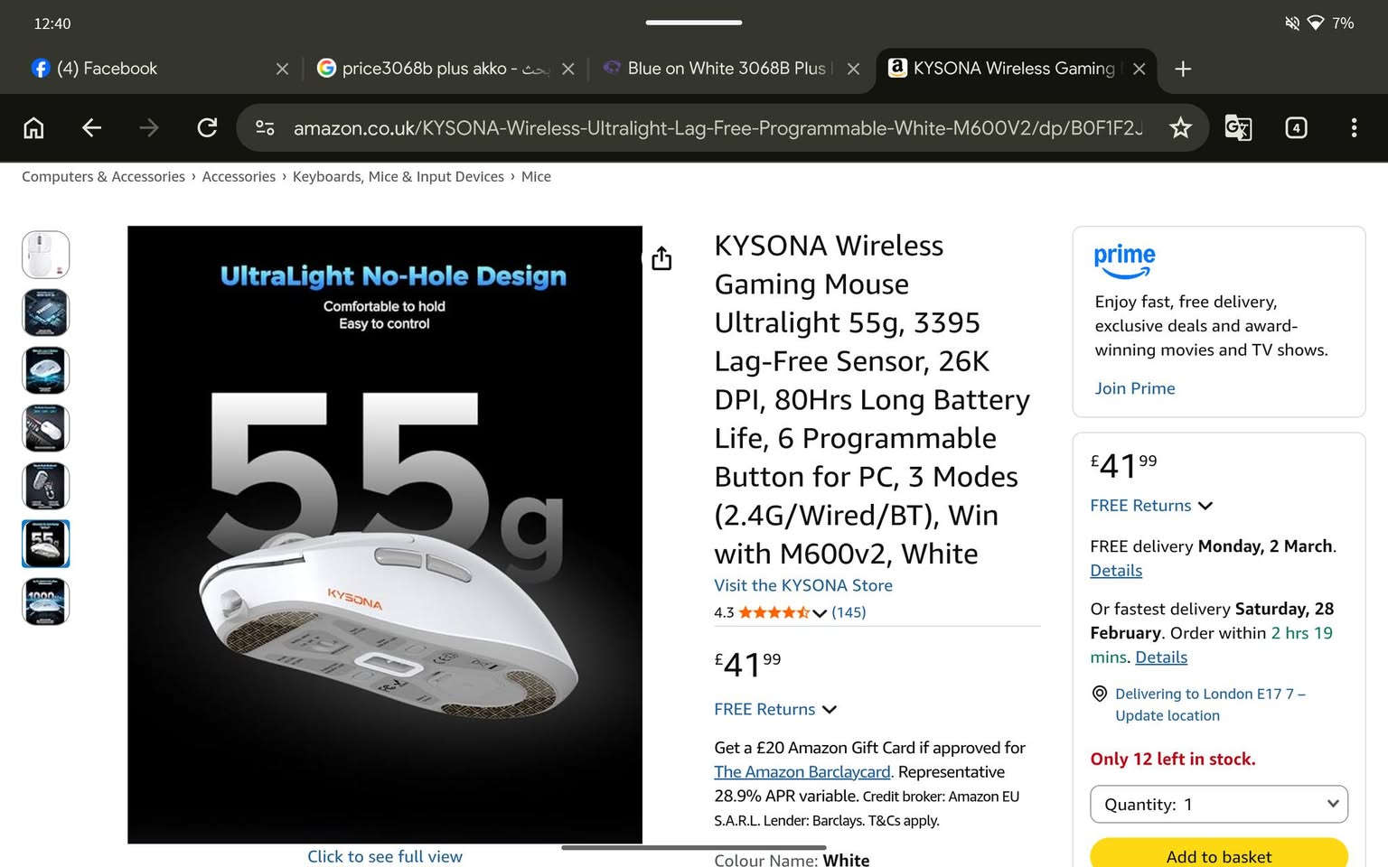 السلام عليكم 

كيبورد ميكانيك سويج وردي اخو جديد تفاصيل بالصور مع كامل ملحقاته السعر 60

ماوس وايرليس وواير للالعاب نظيف سعر 20 

ثنينهم 75 متوفر توصيل بغداد 

للاستفسار خاص


**إذا كنت صاحب هذا الإعلان وتريد حذفه لأي سبب، رجاءا أرسل رسالة إلى الدعم الفني**