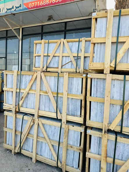 #_تحيه_طيبه_زبائننا_الكرام 
⚫ نعلن عن تجهيز مثال للرخام#_المرمر الايراني ذو مواصفات عالية  الجودة 💯
⬅️ملاحظة يوجد خدمة توصيل لكل المحافظات وبأسعار حسب الكميه 
⬅️النوع مرمر ايراني نيريز درجه  
⚫ السمك -18/ سم والقياس 30*60 
🟢سارعو بالحجز قبل نفاذالكميه 
⚫ مستعدون لتجهيز المشاريع الحكومية والأهلية والمكاتب في جميع المحافظات وبأسعار الجمله مناسبة جدا 
 السعر 💵12,500/ 

العنوان كربلاء طريق النجف عمود 1210 معرض كربلاء المقدسة 
للحجز والاستفسار مراسلة الصفحة أو الاتصال على الارقام***********او***********
@ معرض كربلاء المقدسة للمرمر والبورسلين والبايات 
بأدارة - مثال للرخام
