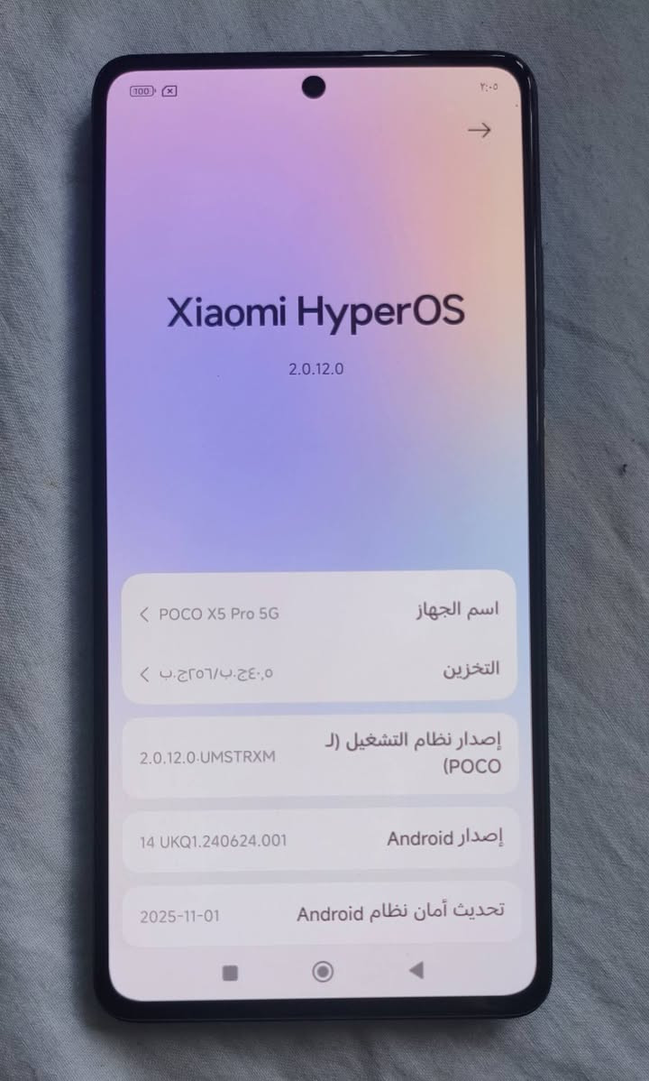 POCO X5 PRO 5G
٢٥٦ /  ٨ 
جهاز كلش نظيف مكفول من اي عيب شرط كلشي بيه شغال دون مشاكل
بطارية بعدها ممتازة حيل قوية
بوبجي بدون اي لاك
نظافة ٩٠ بالمية ممفتوح كله بلادي
ملحقات شاحنة وكفر 
بيع او مراوس حسب قناعة


**إذا كنت صاحب هذا الإعلان وتريد حذفه لأي سبب، رجاءا أرسل رسالة إلى الدعم الفني**