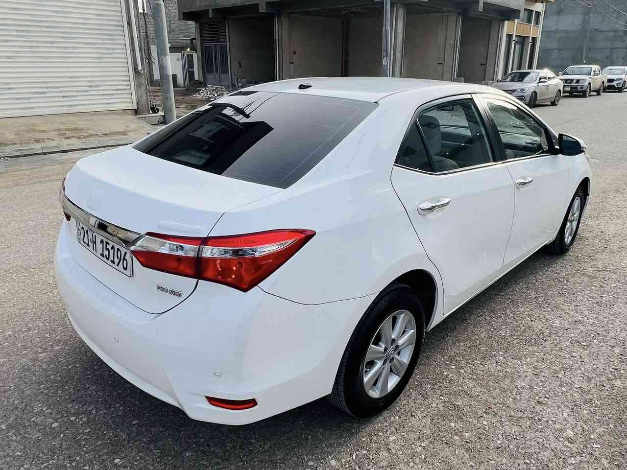 كورلا خليجي
موديل 2014
مكينه ٢٠
فئه xli
سعره 133$ وبي مجال 
مواصفات معروفه 
تحكم إستيرين 
كأمره 
5ويل كب
ليد 
سياره بي بونيد صبغ فقط بدون اي أضرار بدون ايرباك صور سونار مرفق ويا منشور 
مكينه كير بشرط 
سياره جديده وأحله من صور 
عنوان ديالى خانقين 
واي استفسار 
***********
