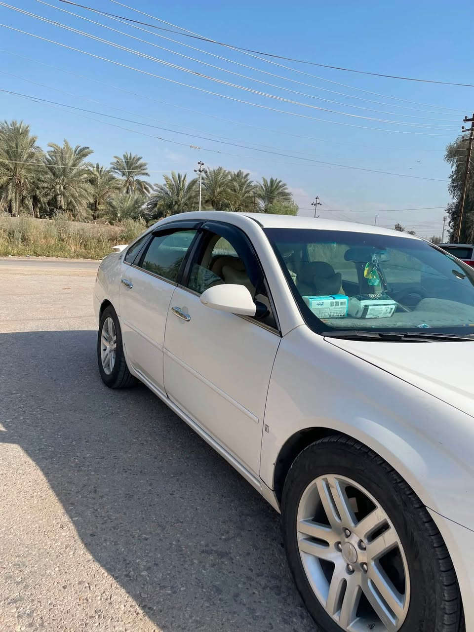 السعر مناسب جدا 
سلام عليكم

امبالا  2007 

قطعتين 

رقم شمالي /سليمانية 

محرك 3500المحرك بالجيس الكير جديد قبل اسبوع شادة 

محرك وكير جديد ومكفولات 

مثل ماموضحة السيارة كلش نظيفة 

تبريد ثلج تدفئة كلة شغال 

اشاير ترحيبية 
*********** 
اتصل وادلل 
ديالى /بعقوبة
