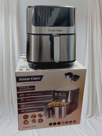 قلاية هوائية • ١٢ ونص لتر • سلفر كرست