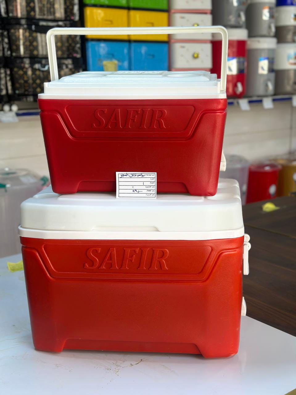 اهـلاً وسهـلاً بكل زبائن شركة الوفرة الاعزاء 🤍"

🚢🆕 وصول حاوية ترمز ماء السفير

🏭 معمل السفير معروف بالجودة والمتانة واعتمادية عالية بالاستخدام 🔝

🌟 شركة الوفـرة دايمًا سبّاقة بالتنوّع
تجهيز مستمر وأسعار مدروسة بـ السعر الصح تخدم الزبون وتخلي ينافس بالاسعار 

♦️ البيع جملة فقط - جملة فقط ♦️
🚚 توصيل سريع ونقليات متوفرة لكل المحافظات

-📍العنوان : كربلاء المقدسة / البوبيات - شارع الحر الصغير قرب جامع المهدي  

📲 للحجز والاستفسار (واتساب):
📞 ***********
📞 ***********
@أبرز المعجبين
#الجميع
