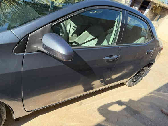 السلام عليكم
كورلا وارد امريكي  للبيع 
موديل ٢٠١٨
السياره  دعاميه اماميه ضرره وشويه بل بنيد 
سياره بدون ايرباك 
سعره ١٣٠وبي مجال 
موصفاته LE
داخله لونين
محرك كير شرط 
ماشيه ١٢٠الف
رادار تحديد مسار كله شغال
كروز سرعه 
رادار توقف 
تحكمات ستيرن
حجر بيئه بلادي 
تبريد ثلج 
صدر كله جديد
تخم تاير جديد 
رقم أربيل تحويل مباشر
مكاني الشعب بوب الشام 
***********
