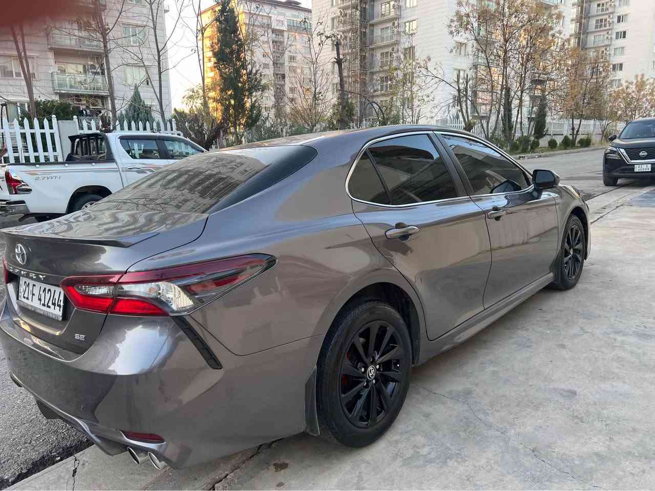 کامری  ٢٠٢٢ se  ئەمەریکی مواسەفات کەنەدی  بێ بۆیاخ ٢ دەرگای گۆڕاوە بە بیلاد لەسەر شوخت ناوی نەگرتوە  ئێرباگی نەتەقیوە ڕەسمی حادیسەکەیم داناوە ٧٨ هەزار ڕۆشتوە  کوشن هیتەر سوکان هیتەر گێری سوکان  ڕادار خەتی جادە کتابی جام ڕەش بۆ کراوە سەنەوی تازیە بەناوی خۆمانەوەیە  ٢١٤  گەڵا و معامەلەیەکی کەم  *********** السليمانية, العراق
