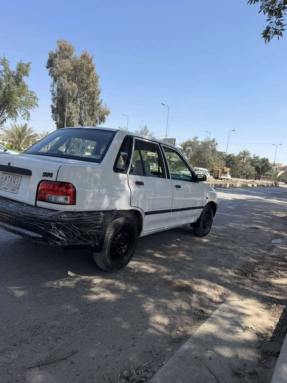 سلام عليكم
سايبه للبيع موديل ٢٠٠٩رقم بغداد تحويل مباشر 
دشبول وبطاين نفخ كير ومكينه وصدر جديد 
شواصي لغود مكفوله 
بيه صبغ حزام تكم قماره بدون صبغ مكفول 
تخم تاير سياره جاهزه مال جناي كبل لشارع 
مكاني بغداد الكاظميه سعر 32 وبيه مجال بصيط 
هـ ***********
