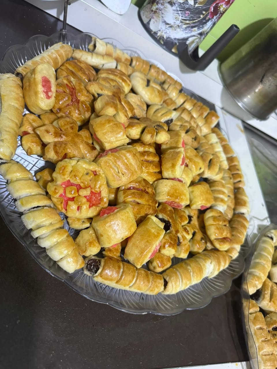 اللهم صلي ع محمد وال محمد
متواجدين من ل٨ صباحاً  الى ل١١ ليلاً 

متوفر. دولمه لاجعه ودهينيه. واكيد  ورق العنب مالتنه ذايب ذوبان  🫠😍

 وجميع انواع الكبب  التمن والجريش والبورك وكليجه  بلدهن الحر وكيك شاي بلبرتقال  والبركاني 
ومتوفر ايضا سمج الزبيدي والزوري مع تمن احمر ولحم بعجين. ومني بيتزا. العجيينه مالته تشبيه الغيوم من الطراوة واكيد يوجد طرشي الاحمر 

الاستفسار : *********** 

للحجز رقم وعنوان 

متوفر توصيل لجميع المناطق 📍
