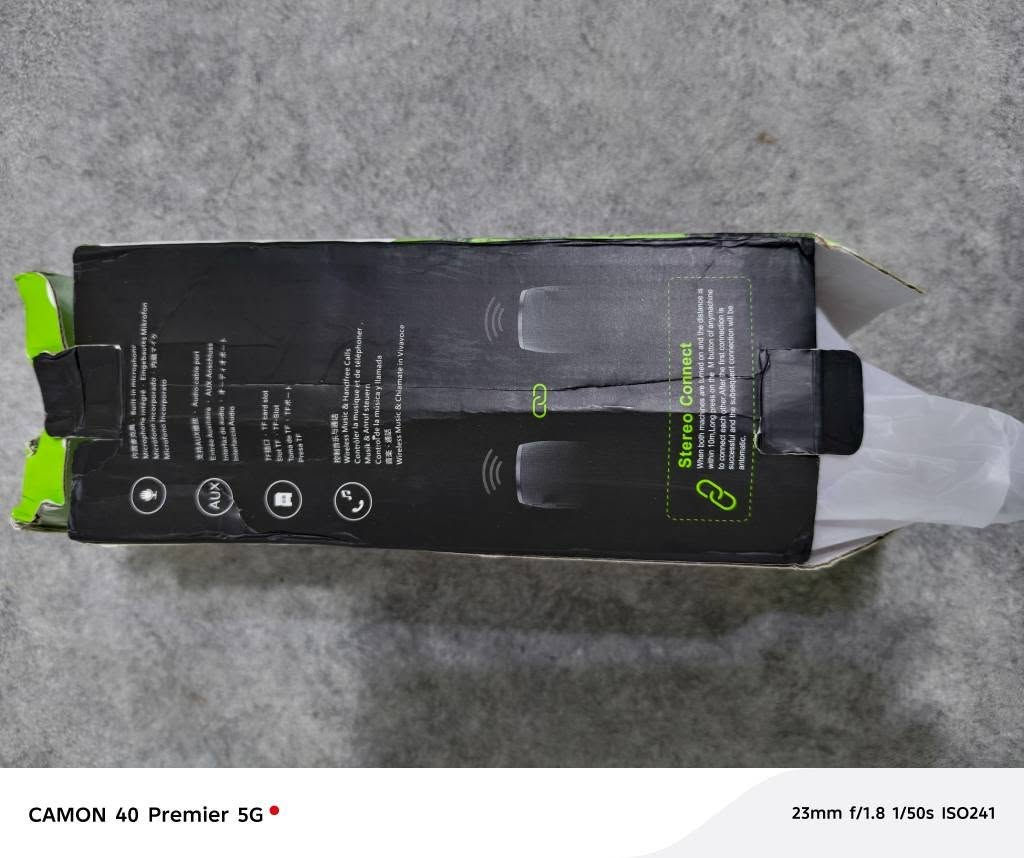 السلام عليكم 

للبيع 

سبيكر من Zealot زليوت موديل S51

المميزات 

 تصميم مقاوم للماء، مما يجعله مثاليًا للاستخدام في الهواء الطلق

البطارية: سعة بطارية 1800 مللي أمبير، توفر ما يصل إلى 10 ساعات من تشغيل الموسيقى المتواصل.

الصوت: صوت ستيريو قوي بقدرة 20 واط.

الاتصال: بلوتوث الإصدار 5.2 لتوصيل سريع ومستقر

كامل ملحقاتة المسكة والكيبل جديد بس الكارتونه شويه تالفة ناصرية, ذي قار


**إذا كنت صاحب هذا الإعلان وتريد حذفه لأي سبب، رجاءا أرسل رسالة إلى الدعم الفني**