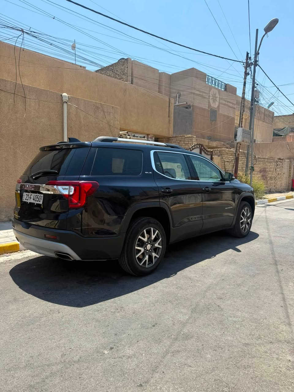 السلام عليكم حبايب
جمسي اكاديا بيع سريع
ماشيه ١١٥ كير محرك كفاله ونظيفة وسعر يجنن
حادث بسيط مثل مموضح 
رقم سليمانيه ٧ راكب بصمة اربع بيبان حجم محرك ٢٠٠٠ تيربوا
السعر ١٧٠$
للاستفسار ‭***********‬
