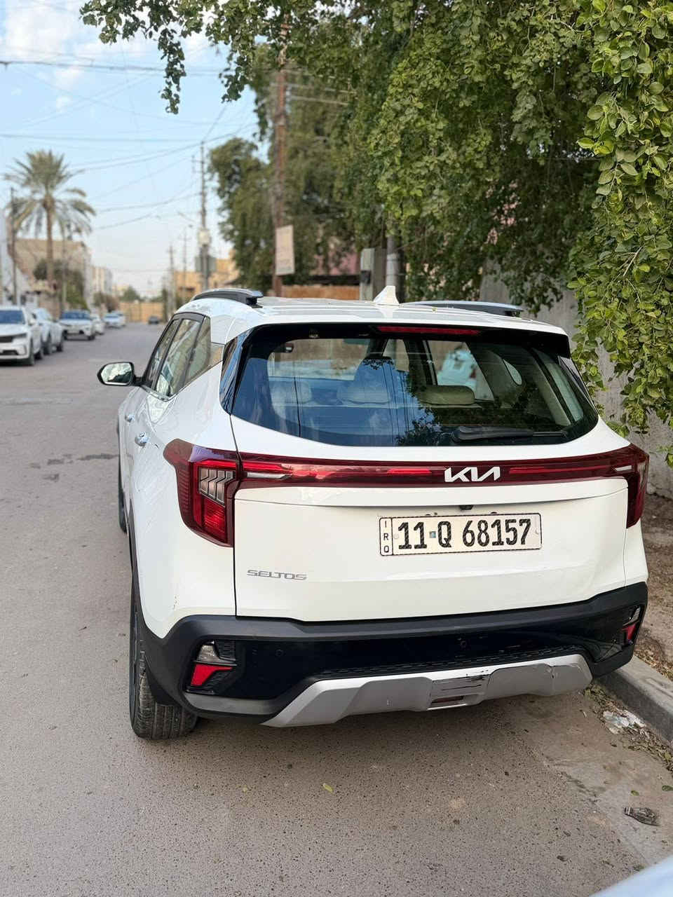كيه سلاتوس 2024سياره بعده جديد بحالة وكاله ماشيه 21 كيلو بعده بل ضمان خليجيه وكاله دوليه حساس امامي خلفي مودات قياده كمره دواره 
كشنات جلد ابيض شاشه متصله 
ايضاء محيطيه سائد ابريك دكمه حساسات جانبيه سياره بيه ربع البنيد صبغ فقط السعر 168بيه مجال شي بسيط مكان بغداد حي لإعلام 
توصل ع رقم ***********
