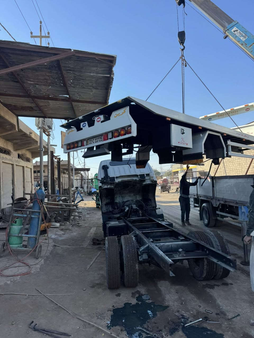 بدي سطحي جديد صبغ حراري درجه أوله كهربائيات كله بالوني اصلي بكره سحب ٧ طن أمريكي 
***********
