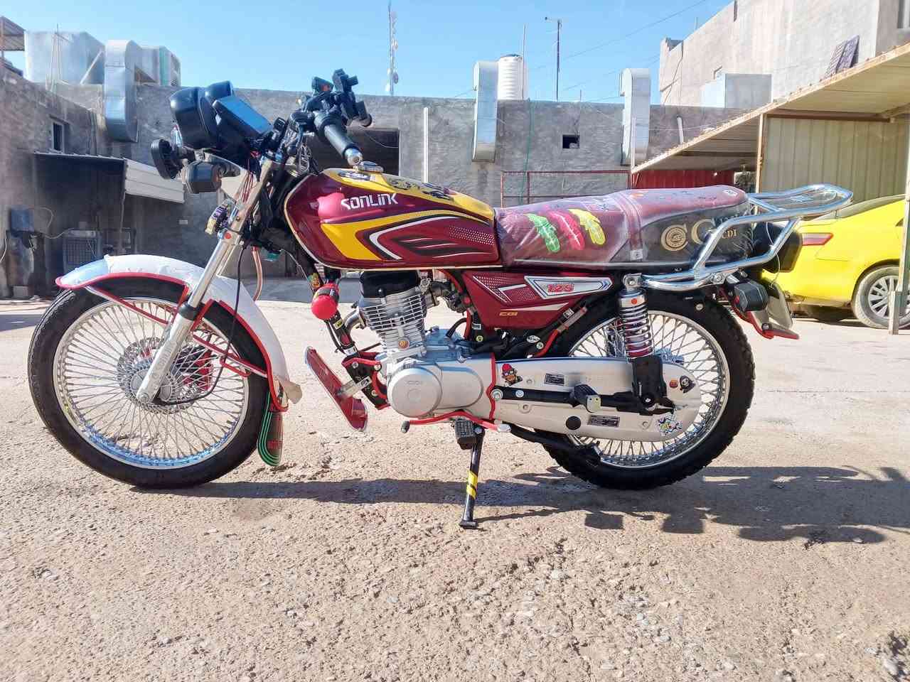 دراجه 25للبيع مكفوله كفاله عامه من كلشي السعر 625وبي مجال مكاني تكريت الديوم *********** بيع مستعجل
