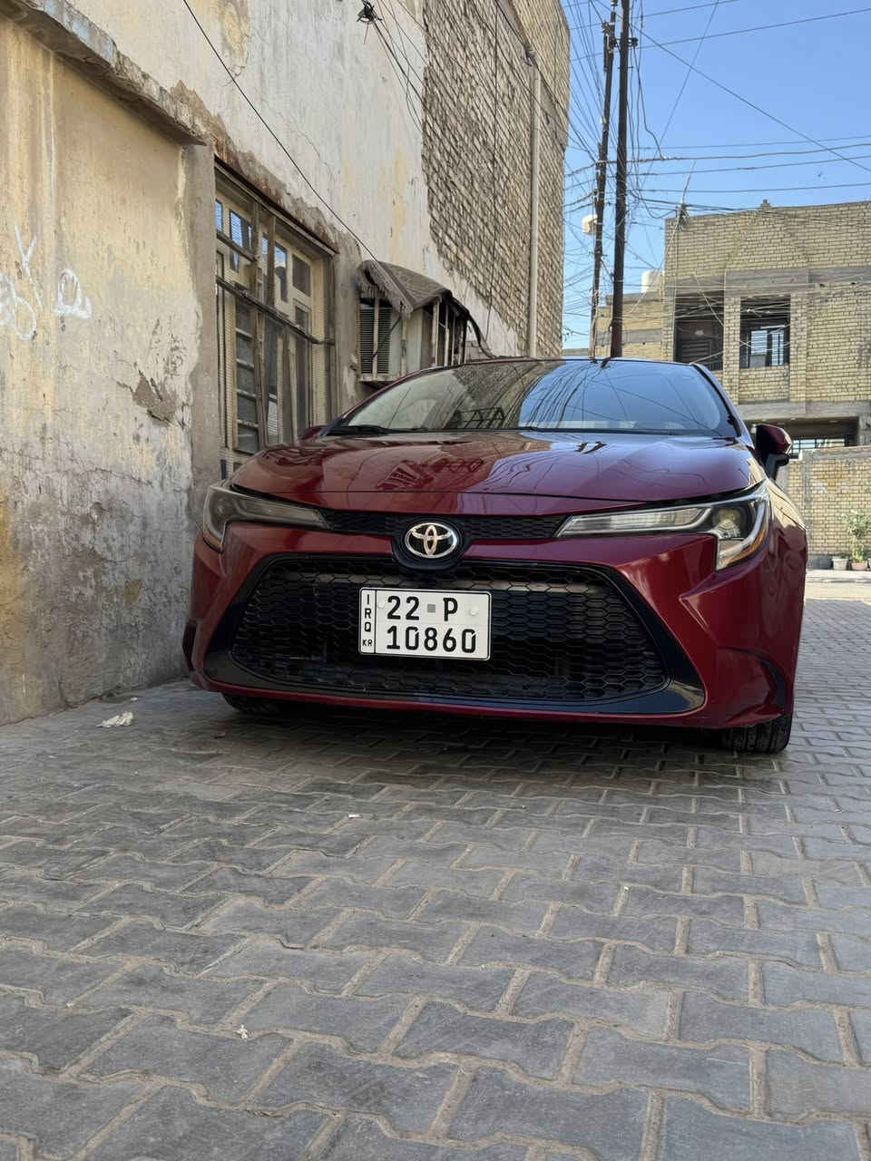 سلام عليكم كورلا مديل ٢٢ رقم أربيل وارد أمريكي حادث جاملغ امامي فقط لا صبغ لا تبديل بارد فقط بيها بارد بل باب خلفي 
مكاني بغداد جديد شارع المسبح 
سعر ١٥٢ بيها مجال 
رقم ***********
