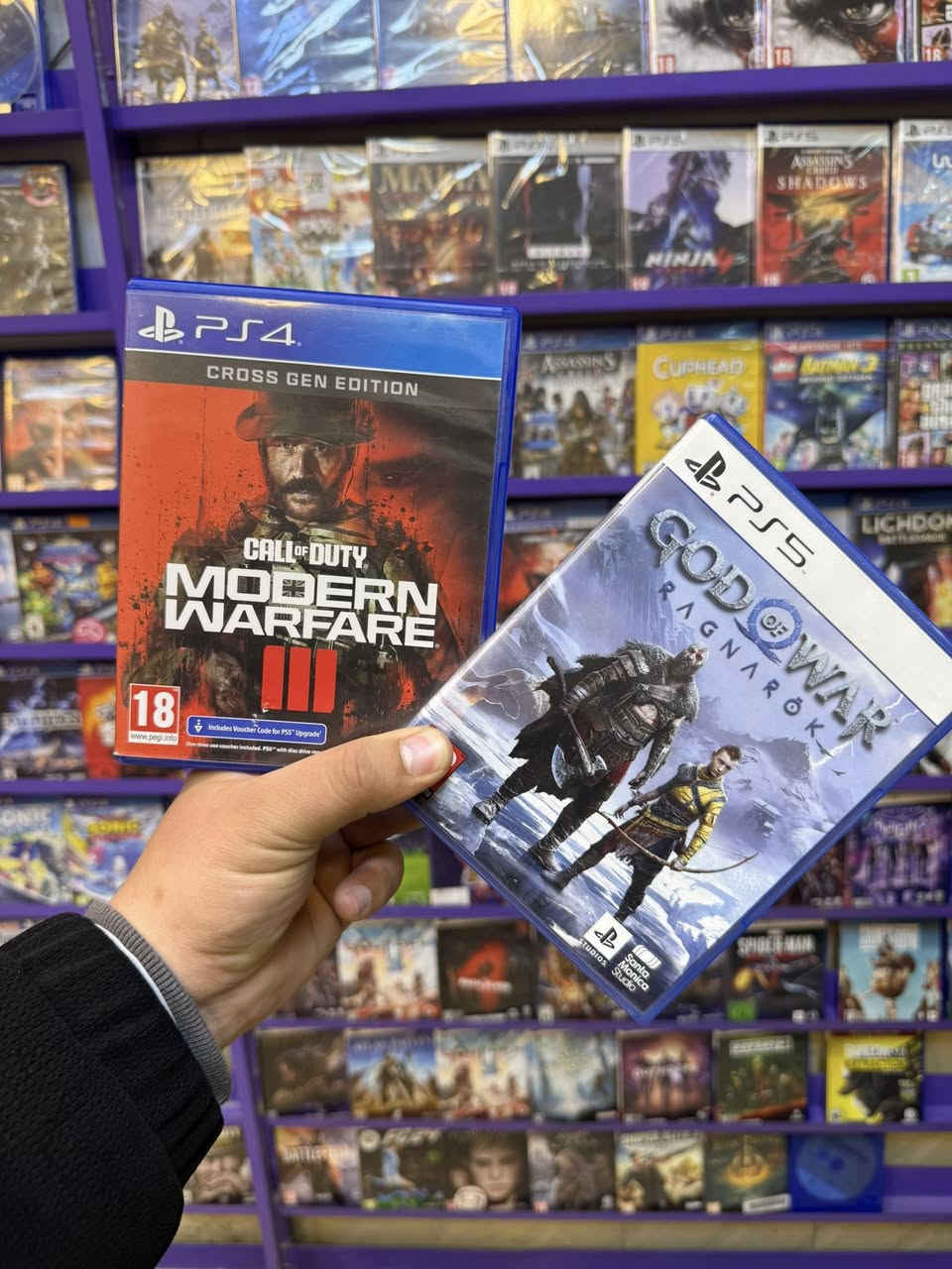 سلام عليكم
متوفر بيع و امراوس اقراص بلي ستيشن 5 وبلي 4 
كربلاء سيف سعد شارع سيد الاسعار 
للستفسار ***********
