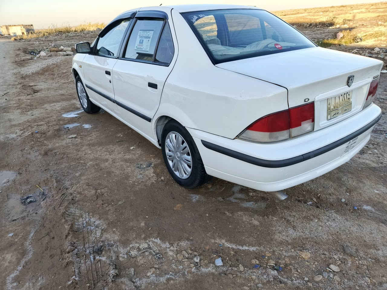 سلام عليكم سمند لبيع موديل 2010سياره جاهزه من كلشي من كير مكينه تخم تاير جديده حداديه  مكان سياره واسط لكوت مركز لمدينه رقم لتصال ‏‪***********‬‏،،
