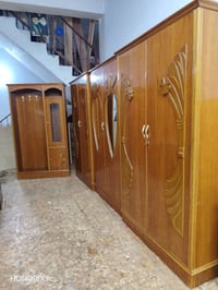 غرفه نوم • غرفة نوم خشب • غرفة نوم كاملة • 6 ابواب • صاج • موديل حديث ...
