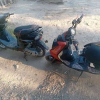 دراجات وحده قجمه وحده جبلي كوم حديد ثنينهن ب 450وبيهن مجال كوم حديد شب...