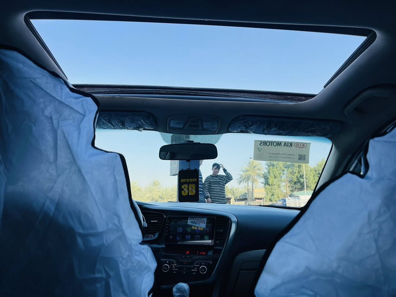 رمضان كريم.
كيا اوبتما  2013.  خليجي.    كفالة عامة     رقم اربيل. الجديد. 

سنوية.  لغاية 2027.        

مكينة 2400. دوش.  وضع شركة     

مواصفات.  فول.  Vip    

بصمة.    بنوراما طگتين.        شاشة كبيرة.     كامرة خلفية.   

كشنات جلد.  كشنات.  ذاكرة.      داخل.  صاج ملكي.    تبريد قطعتين. 

حساسات.  امامية خلفية      مري شفط.  اشاير بلمري.   

5 ويل كروم.     كشافات زنون.    لدات امامية خلفية.  

شفتات ستيرن.    تحكمات جهتين.   باقي المواصفات معروفة 

للبيع او المراوس.  السعر.     138.  بيها مجال للاتصال.  

***********.   مكاني. بابل
