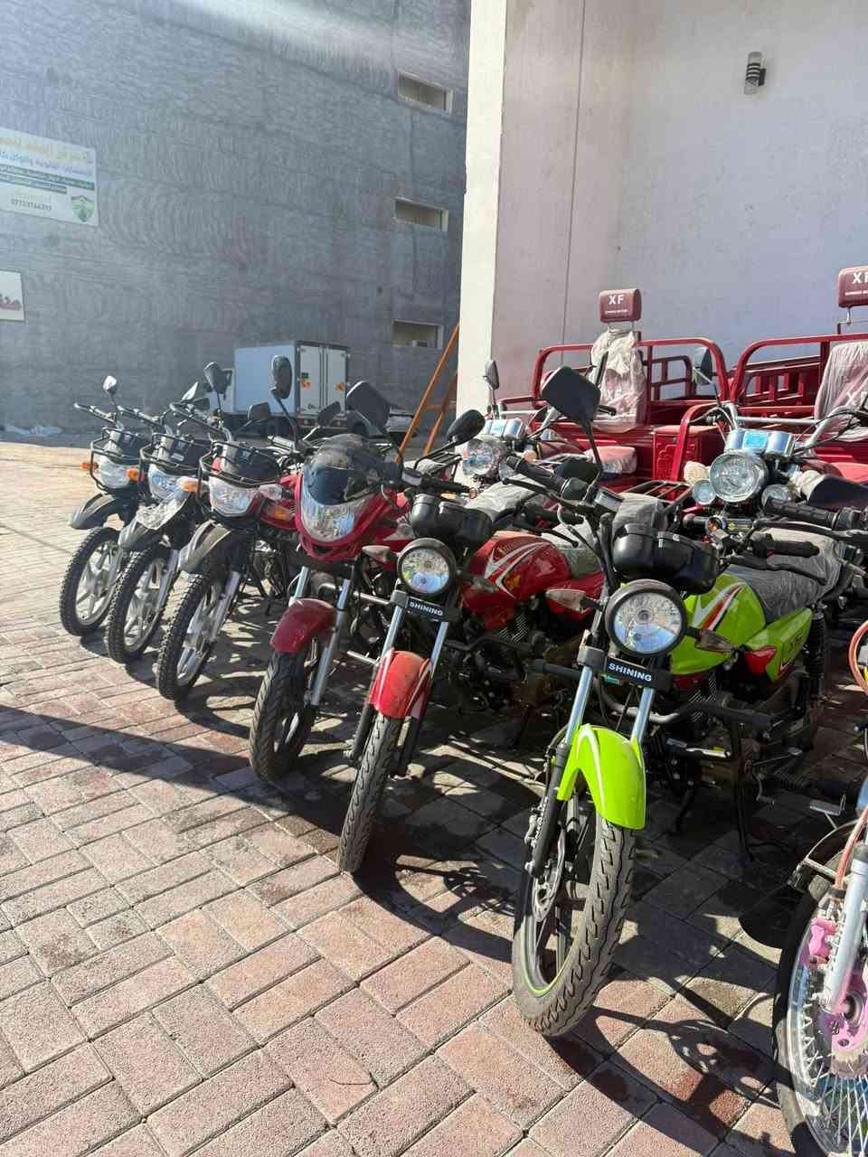 📢 وصلت! دراجات الشحن المدرعة ٦بطاريات (المسطره) بـ ٧٥ الف شهريًا فقط! 🤩🚲
دراجات الأخوين متوفرة الآن لدى جمعية التراث الاستهلاكية.
بدون مقدمة!
قسط 75 دينار فقط!
بدون سحب ماستر!
📍 الرمادي - التأميم - شارع النخيل-مقابل محطة النخيل📞 اتصل الآن: ***********
#دراجات_شحن #تقسيط_مريح #الرمادي
