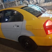 اكسنت 2008ظربتهه جنطه  وجاملغ خلفي السعر 70وبيهه مجال07865303020مكانهه...