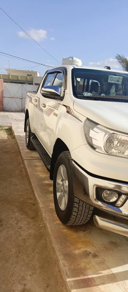 تيوتا هايلوكس 2019 للبيع 
السنويه باسمي لغايه 2029 السيارة حلوة مال جنايه بدون صبغ وبدون اي رش محرك جديد برغي ما مفتوح بيه تخم تاير جديد السبير مال نازل السيارة مال بيت بيها شغلات بسيطه  الشراي يتصل  على الرقم 

***********

رجاء الي مو شراي لا يكسر بالسعر 

السعر اتصل وتدلل
