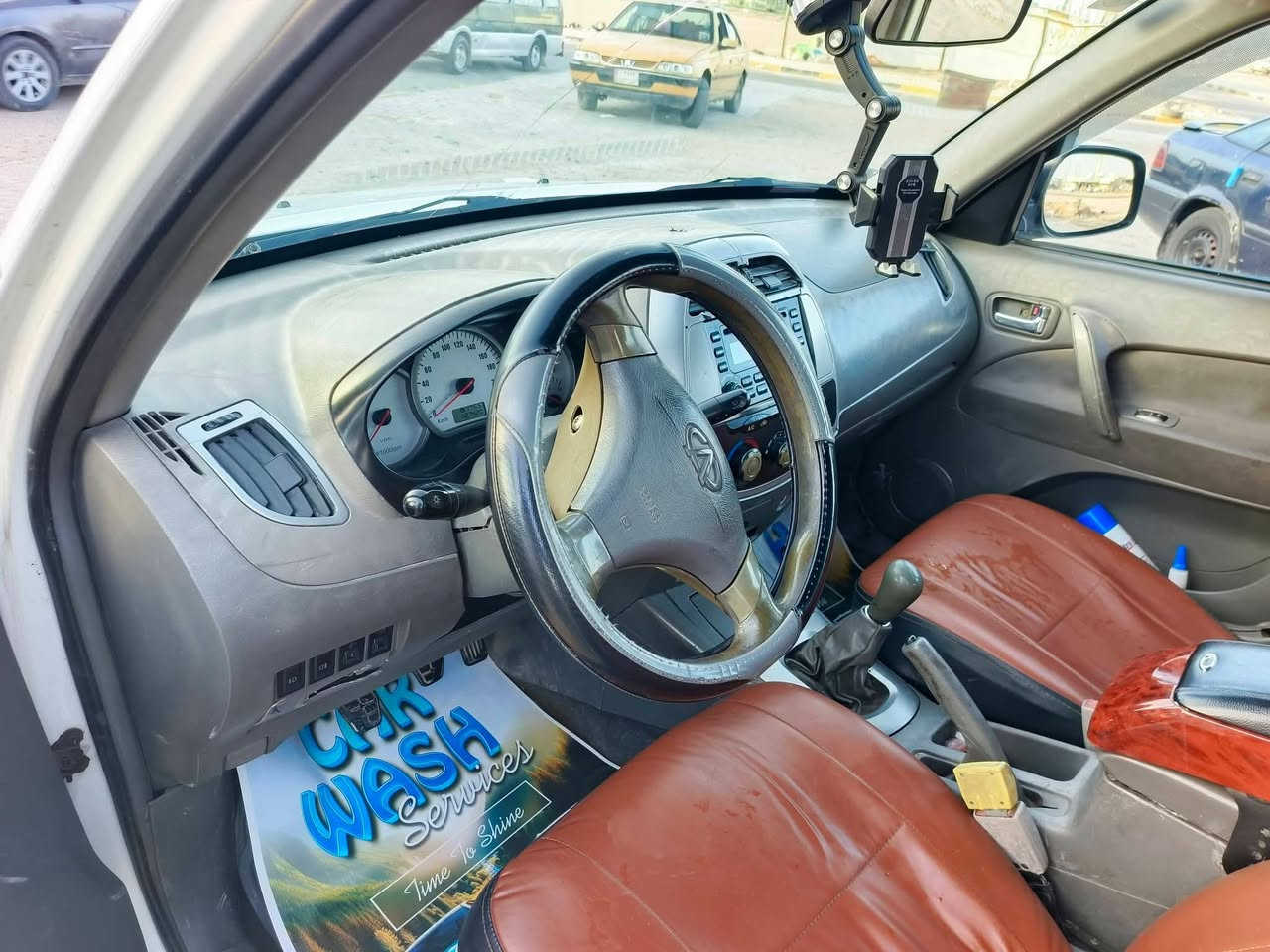 🔥 شيري تيكو 2005 محرك ميسوبوشي بلادي نظيفة جدا🔥
✅ محرك ميسوبوشي لانسر بلادي (مو محور) 
✅ فتحة بالسقف وصدر امامي خلفي ممتاز. 
✅ تبريد شغال 100٪ 
✅ صالون نظيف جداً
✅ إطارات بحالة جيدة
✅ السيارة بأسمي ثاني يوم تحويل
💰 السعر: (40) — قابل للتفاوض للجادين فقط
📍 الموقع: ( بغداد المحمودية )
📞 للتواصل: ( ***********   *********** )
