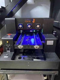 طابعة UV • نظيفه • كامل الملحقات