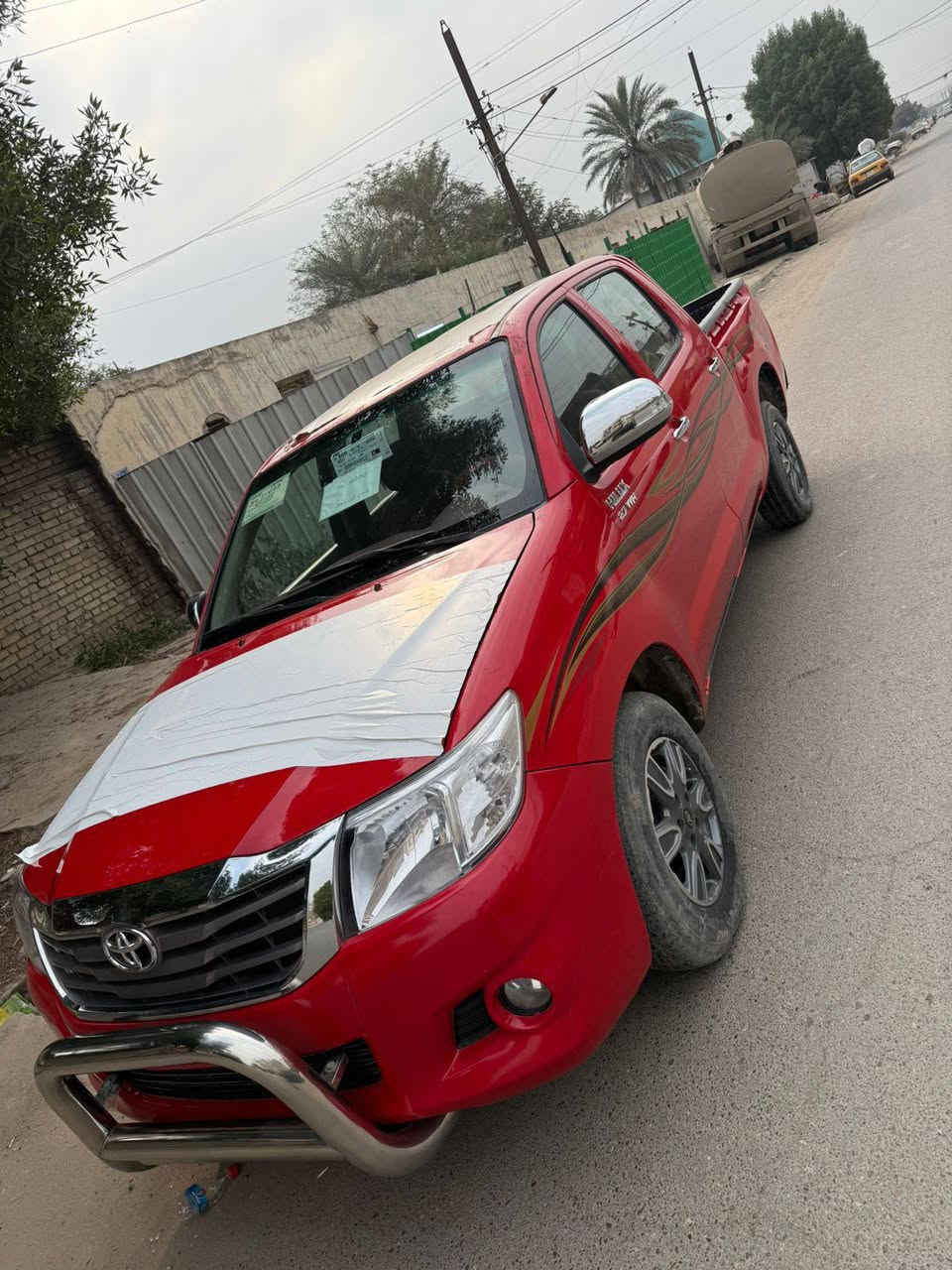 للبيع بيكم هايلوكس موديل 2014 رقم صلاح الدين الدولي السعر 147 وبيه مجال مصبوغه حزام ماشيه 83 كير عادي.
*********** العنوان بغداد
