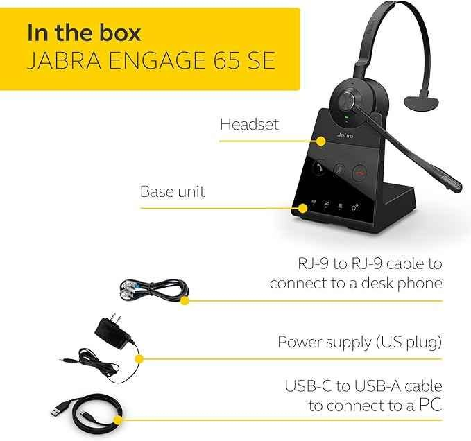 ئاستی پەیوەندییەکانت بەرز بکەرەوە بە هێدسێتی Jabra Engage 75. گونجاوە بۆ ئۆفیس و کارکردن لە دوورەوە، بە کوالێتییەکی بێ وێنە.
​تایبەتمەندییە سەرەکییەکان:
​✨ مەودای ١٥٠ مەتر: بە ئازادی لەناو ئۆفیسەکەت بسوڕێوە بەبێ پچڕانی دەنگ.
​🔋 باتری بەهێز: تا ١٣ کاتژمێر قسەکردنی بەردەوام.
​🎙️ مایکڕۆفۆنی زیرەک: دەنگەدەنگی دەوروبەر ناهێڵێت و تەنها دەنگی تۆ بە ڕوونی دەگەیەنێت.
​💻 پەیوەستکردن بە ٥ ئامێر: دەتوانیت لە هەمان کاتدا بە کۆمپیوتەر، مۆبایل، و تەلەفۆنی ئۆفیسەوە پەیوەستی بکەیت.
​🖥️ شاشەی تەچ: بۆ کۆنتڕۆڵکردنی ئاسانی پەیوەندییەکان.
خزمەتگوزاری گەیاندن بەردەستە بۆ هەموو ناوچەکان!
بۆ داواکردن یان پرسیارکردن پەیوەندیمان پێوە بکەن:
📞 ***********
📞 ***********
#SparkTechs #Jabra #ITSolutions #Sulaymaniyah #TechStore 

عربي//
ارتقِ بأداء عملك مع سماعة Jabra Engage 75 اللاسلكية، الخيار الأول للمحترفين والشركات. بساطة في التصميم وقوة في الأداء!
​أهم المميزات:
​✨ مدى لاسلكي يصل لـ 150 متر: تحرك بحرية في مكتبك دون انقطاع الاتصال.
​🔋 بطارية تدوم طويلًا: ما يصل إلى 13 ساعة من التحدث المتواصل.
​🎙️ عزل ضجيج فائق: ميكروفون ذكي يلغي الأصوات المحيطة لضمان وضوح صوتك فقط.
​💻 توصيل 5 أجهزة معاً: يمكنك ربطها بالكمبيوتر، الموبايل، وهاتف المكتب في آن واحد.
​🖥️ قاعدة تحكم تعمل باللمس: لإدارة مكالماتك بسهولة تامة.
​🚚 خدمة التوصيل متوفرة لجميع المناطق!
​للطلب أو الاستفسار، تواصل معنا:
📞 ***********
📞 ***********
Spark Techs - حلول تكنولوجيا المعلومات المتكاملة السليمانية, العراق
