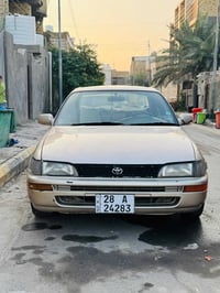 كولار  موديل 1992  سيارة كشرها نضيف   بيها  ضربه بل جنطة بدون برانكيت ...