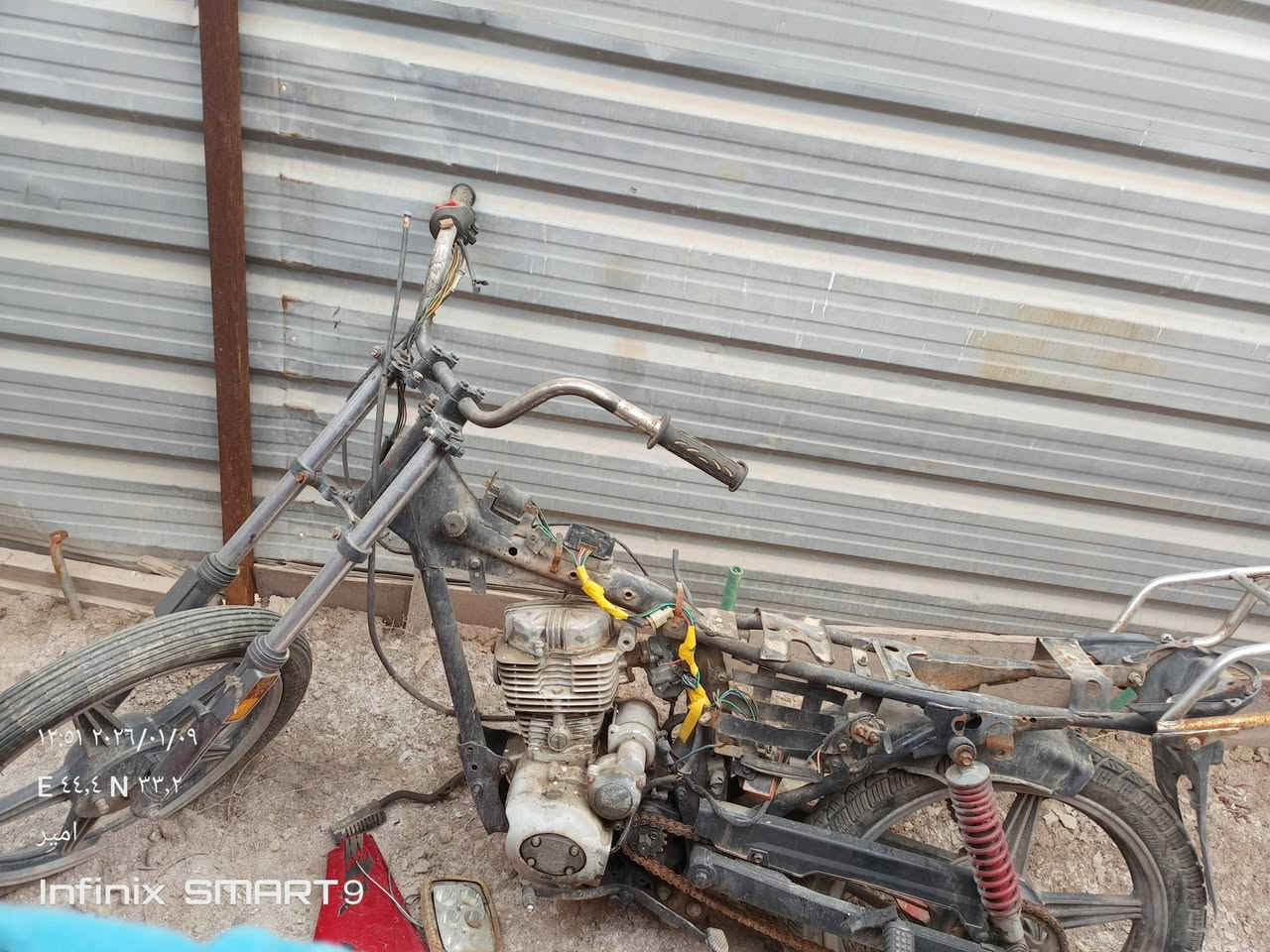 دراجة للبيع كوم حديد سعر 100
الدورة ابودشير 
***********
