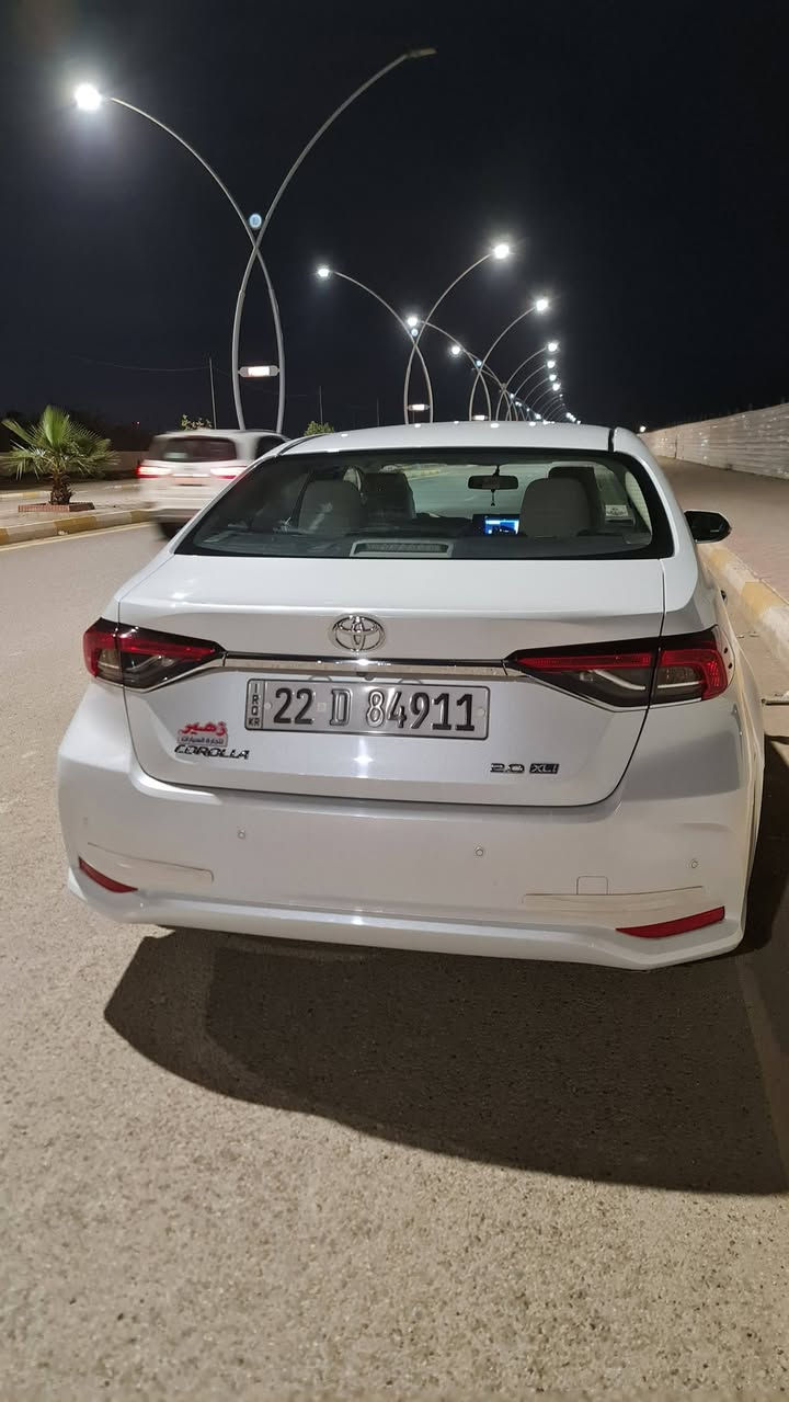 السلام عليكم
للبيع 
تويوتا كورولا خليجي 
موديل 2023 
 شركه ساز ماشية 42 وقابل للزيادة
  مكفوله من الصبغ والتبديل 
محرك 2000 شرط 
كير شرط حداديه شرط 
 * ويل كب حجم جبير
 * مراي تحكم الاكتروني اشاير بل مري.. 
 * داخل بيجي مقاعد قماش لونين.
 *بصمه سياره. مع الاسبير 
* شاشه تدعم كار شركه فول تحكم.
 * كامل تحكمات بل ستيرن.
 * 3 مودات قياده رياضي وايكو وعادي.
 *حساسات خلفية مع الكاميرا .
 *تبريد قطعتين
 * فتحة سقف.
 * مثبت سرعة
نظام مانع انزلاق 
زر توازن ضغط الاطارات 
ارضيات تويوتا بلادي فراش كامل معها
 رقم السيارة اربيل وهزة مجددة مع سنوية لغاية 2028
عنوان الانبار (الرمادي)
***********
