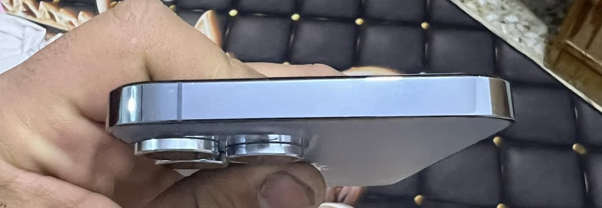 سلام عليكم جهاز ايفون 13برو ماكس أمريكي بطاريه 98 لون بحري نظافه لجهاز  100/100 مكفول من التبديل أو لتصليح شرط الفحص افحص وأخذ السعر 750 قفل الاتصال ع الرقم ***********
