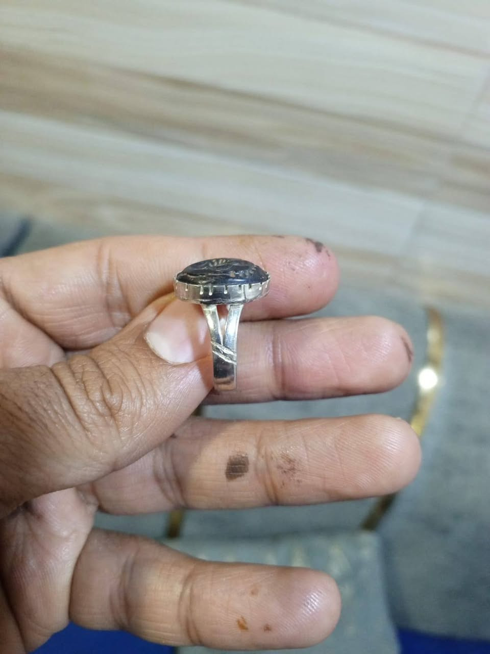 النوع=عباس اباد حجر اصلي شرط اذا مو مال كاع ترجع فقط النحت جديد 
الفضه=925

التعجبه يجي خاص


**إذا كنت صاحب هذا الإعلان وتريد حذفه لأي سبب، رجاءا أرسل رسالة إلى الدعم الفني**