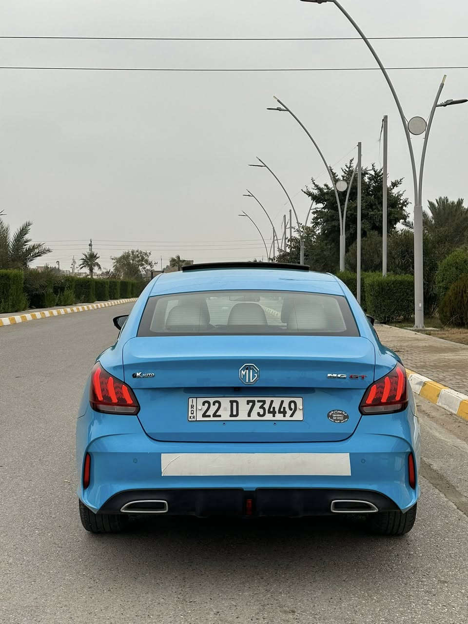 السلام عليكم
Mg 5 gt 2022
شكل مارسيدس 
 فووووول فوول مواصفات 
شاشه بلاد  مكفول التفعيل
دبل كامره داخل جلد ابيض ملكي
راديو وبلوتوث جميع الأعمال
 مواصفات بصمة 
شاشة إيباد الكبيرة
 گيچ الكتروني 
سلايت
 ويل كروم 
 بريك بصمة 
 أوتو هولد 
 لايت ليد و زينون السعر 122
تكريت الزهور 
***********
