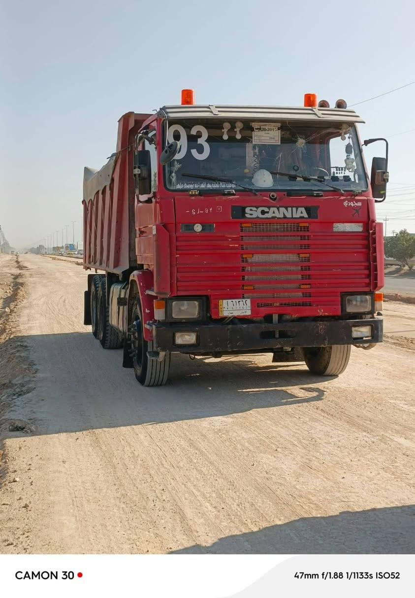 سلام عليكم ورحمة سكانيه 143 0 6 كير 5 ب5 مجموعه مان بوربرن جبير تايرات خير من الله تبريد تاتفاء كهربايات شغاله ما عايزه كبل الشغل مكان سياره نجف ***********.   ***********
