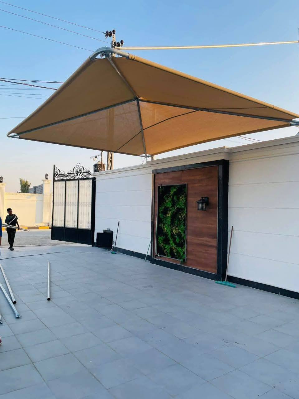 اعلان 👍💚
***********واتساب
*********** واتساب
تعلن شركة الميار لمظلات الكي سبان الحديثه   والسقائف الحديثه
مضلات هرمي 👍جادر قماش استرالي المنشأ وتر بروف يحجب المطر والحديد مغلون تركي وقماش كوري شمسي ضمان شغل درجة أولى 
مضلات قوسيه 👍 كي سبان تركي مصبوغ حراري ضد الصدأ هيكل حديد مغلون تركي
2 ملم+سواقي مغلون 2ملم
متوفر حديد عراقي متوفر حديد أردني
الاسعار سعر المتر المربع حسب نوع الحديد 👍 المساحه الصغيره قطعي اقل مساحه 20متر مربع
متخصصين في عمل المضلات والحدادة العامه 
للطلب والاستفسار والحجز
***********واتساب
*********** واتساب
يوصلكم المندوب ياخذ قياس وتدلل
