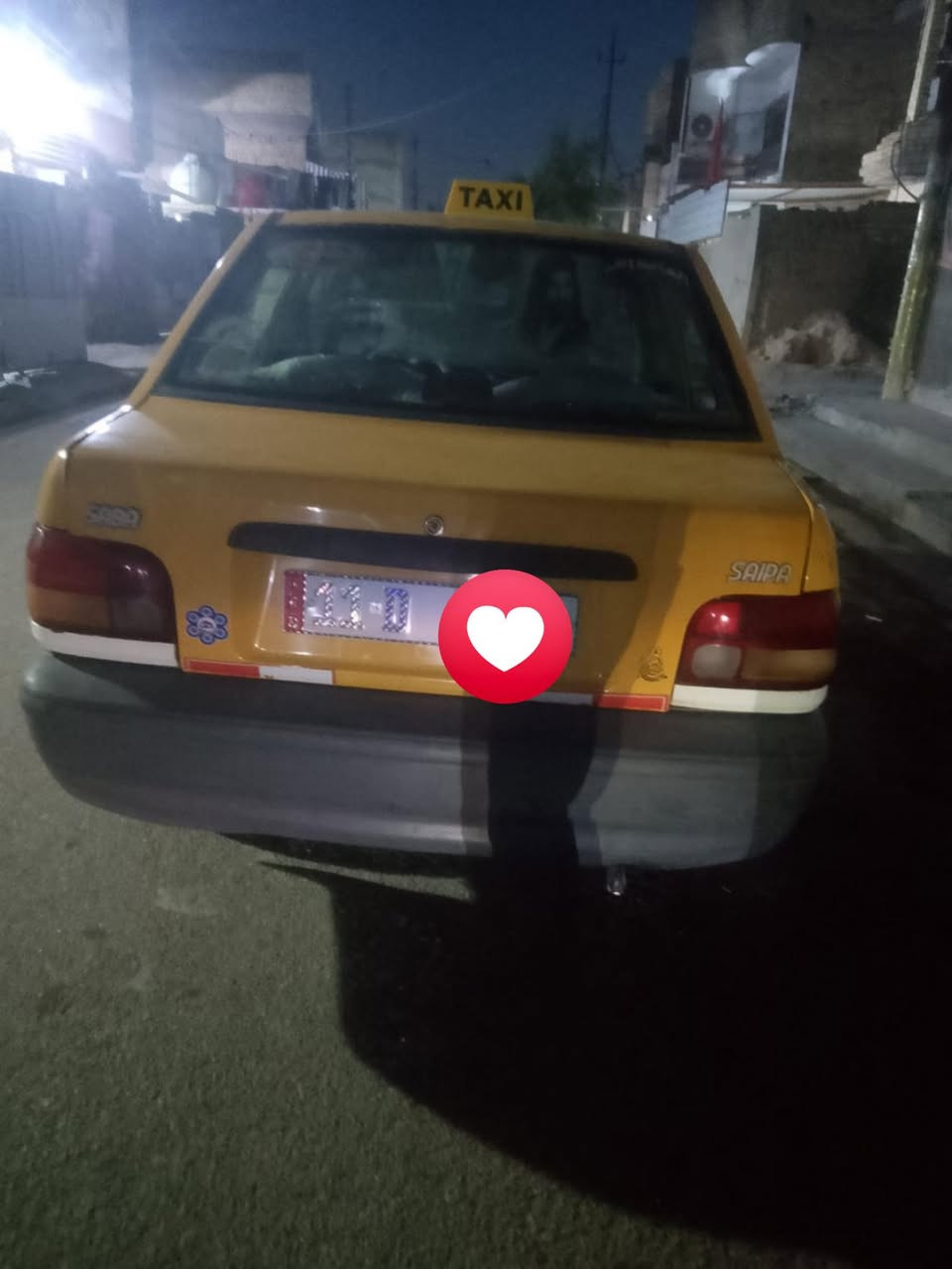 سلام عليكم سايبه موديل ١١بيهة فطر زغير بل شاصي ولباقي مكفول اني مكلف بل نشر ‭٠ ٧٧٦ ٣٢٨ ٩٢٩١‬هاذ رقم راعيهة سعر ٢٥
