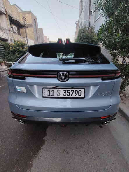 السلام عليكم

سيارة شانجان يوني كي 2023

مرقم بغداد 

Changan Uni K 2023 

لون بحري  

تسجيل DVR اثناء القيادة  

ماشية 20000 كيلو قابل للزيادة  

 حجم المحرك 2.0L Turbo

 مرتبط بناقل حركة أوتو 8 نمر

 يبلغ عزم الدوران 390 نيوتن / متر 

🐎 بقوة 233 حصان 🐎🐎

 مفتاح التشغيل بصمة 

 تشغيل عن بعد 

 بانوراما 

 فتح الصندوق كهرباء 

 دفع رباعي AWD 

 اريل نفكيتر 

حساسات أمامية 

حساسات خلفية 

لايت زينون + LED �️ بك لايت LED 

قبضات أبواب شفط

 دخول بصمة ذكي 

حجم الاطار 265/45R21

 دسك

 حساسات ضغط الاطارات �️ اشارة في المرايا الجانبية �️ المرايا قابلة للطي كهرباء 

 ماسحة خلفية 

عدد AIR BAG 6

 هاند بريك كهرباء 

 ا ABS 

 دشبول شاشة ديجيتال 

 شاشة Apple Car play 

كاميرا دوارة 

 4 كاميرات 360°

الانارة الداخلية LED 

 مقود جلد حياكة  

 مثبت السرعة Cruise 

 المودات والاوامر الصوتية 

 ا Bluetooth / T YPCE 

شاحن هاتف Wireless 

مخرج منفذ الطاقة 

فحص نظام السيارة 

 انارة داخلية LED محيطية 

تتسع المقصورة ل 5 ركاب

المقاعد جلد

حركة المقاعد الأمامية كهرباء 

 تدفئة وتبريد المقاعد الامامية

ذاكرة مقعد السائق

تجاوي متحركة 

 مثبت مقعد الطفل ISOFIX 

 تبريد شاشة 

 قطعتين تبريد

أوضاع القيادة Drive Mode 

أوتو بريك

  رادار

 نظام مانع الانزلاق 

 نظام نزول المنحدرات 

النظام الصوتي SONY

دبل اكزوس 

تطعيم الدواخل ألمنيوم

السعر 36 مليون وبيها مجال 

مكاني بغداد 

للاستفسار ***********
