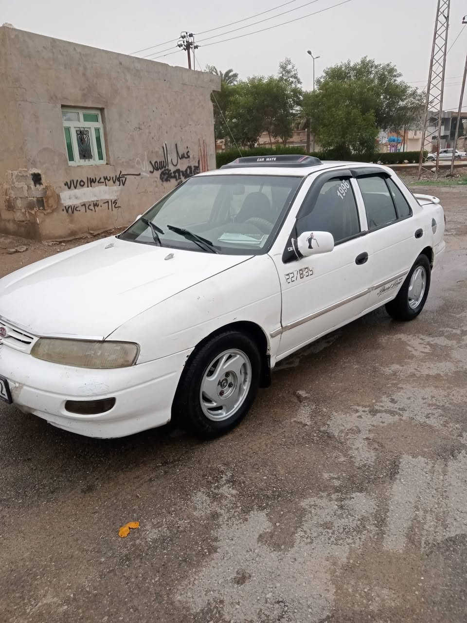 سلام عليكم كيه سيفيا رقم ديالى جديد بسمي موديل 96 السعر 35 بيه مجال الشراي يخابر  ويدلل *********** 
مكاني ديالى الخالص قرب جسر الغالبيه
