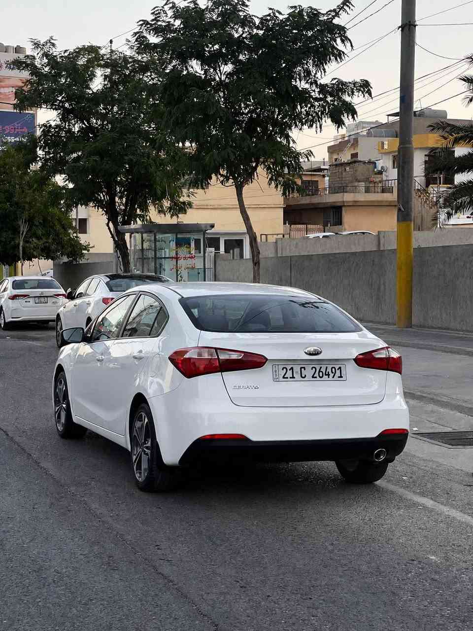 Kia cerato 2013
‎کیا سیراتۆ خلیجی 2013
-بێ بۆیاخ. تەنانەت دەعامیش بۆیاخی نیە 
تەنها تەعدیلی بچوکی هەیە
‎-زۆر پاک وخاوێنە

مەکینە 16 دوش
٢ سویچ
لایت لید
تەبرید مەرکەزی 
تەحدید سورعە
ئاوێنە کارەبا
-گێڕ عادی و ئۆتۆ و سوکان 
‎-گێڕ و مەکینە و هەموو شت بە شەرت
سەنەوی تازەیە 
شوێن سلێمانی
***********

‎السلام عليكم سيراتو موديل 2013 
كيا سيراتو  
مكينة 16 دوش المرغوب 
كير ومكينة "شرط" 
رقم سليماني هزة وسنوية جديد 
شرط التحويل ✅ 
مواصفات نص فول : 
ــ تحكمات استيرن 
ــ مري كهرب 
تبريد مركزي 
ــ لايت عدسة 
ــ تخم ويل كروم سيراتو اصلي 
ضررها بس تعديل بدون صبخ
ماشيه 100 الف محرك 1600 مكفول من الفتح والتبخير ميكانيك وكهربائيات وتبريد وصدر كله كفالة كل مواصفاتها واضحة بالصور
*********** السليمانية, العراق
