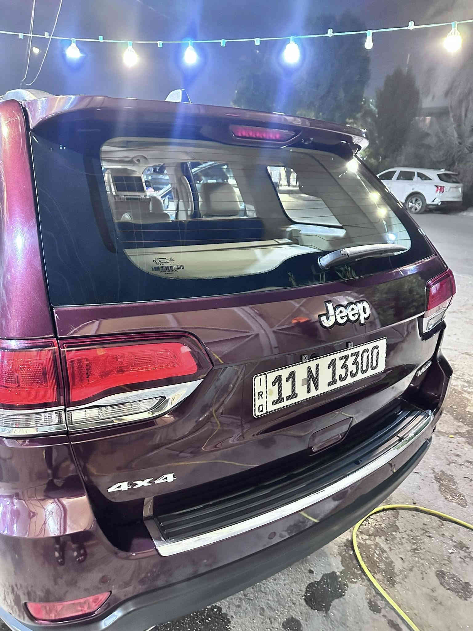 سلام عليكم جيب كراند شيروكي ليمتد 2019 فول مواصفات بدون جكات داخل بيجي سيارة حادثها خلفي  كص جاملغ الخلفي مصبوغة عام توحيد لون السعر ٢٠ وبيهة مجال رقم ***********
