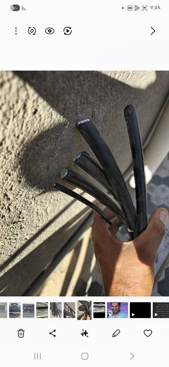 ضفيره كهرباء للبيع 
جديده مامستعمله ولا ساعه 
 حجم 120
طول 54 متر  مفحوصه من قبل  دائرة الكهرباء
السعر اقل من السوك  الشراي يتصل ع هذا الرقم
***********
