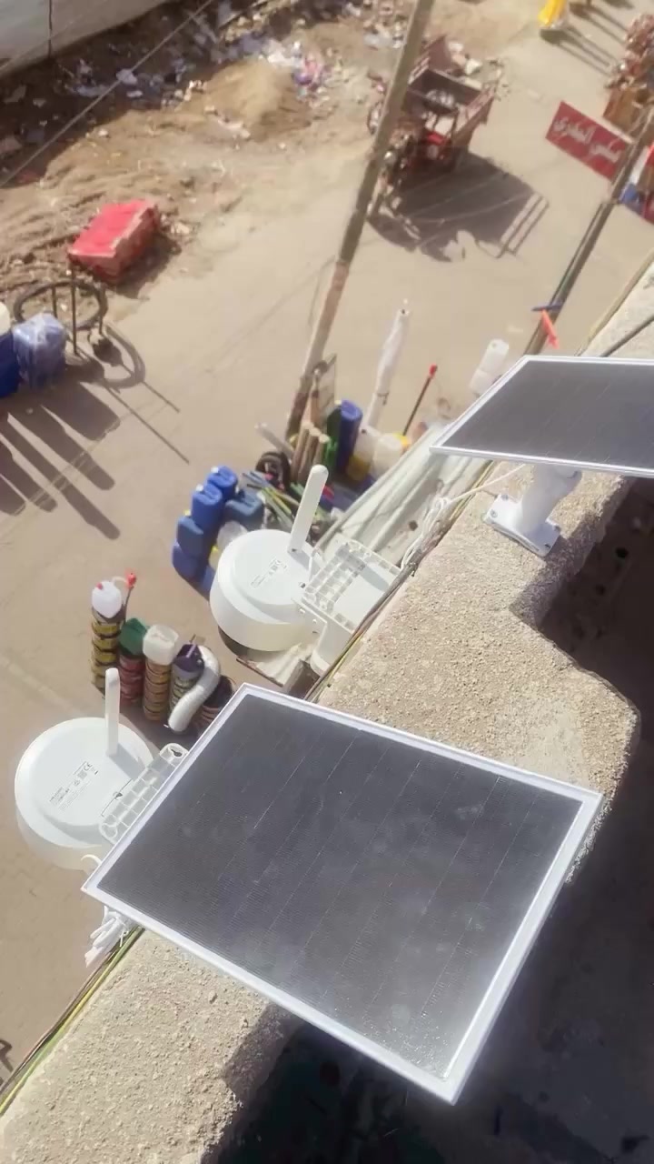 �📷 كاميرات مراقبة طاقة شمسية – بدون كهرباء وبدون انترنت ارضي!

بعد ما تحتاج سحب وايرات ولا كهرباء مستمرة 👌
كاميرات تشتغل على الطاقة الشمسية وتدعم:

✅ شريحة اتصال (SIM) – تشتغل على شبكة 4G
✅ ربط مباشر على الموبايل (تشوف البث من أي مكان)
✅ خزن على كارت ذاكرة (RAM / Memory)
✅ تنبيه حركة فوري على تلفونك
✅ تصوير ملون ليلي ونهاري
✅ صوت وصورة (سماعة ومايك)
✅ مناسبة للمزارع، البيوت، المواقع البعيدة، الكرفانات

🔧 تركيب احترافي وخدمة مضمونة
📍 بغداد والمناطق القريبة
📞 للحجز والاستفسار: ***********
