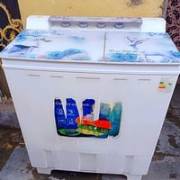 غساله شغاله غسلي وتنشيف ما مصلحه عالشرط استخدام قليل حجم كبير 30 كيلو ...