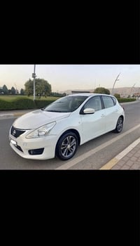 نيسان تيدا • تيدا 2016 • نيسان 2016 • تيدا خليجي • سيارة بيضاء • تيدا ...